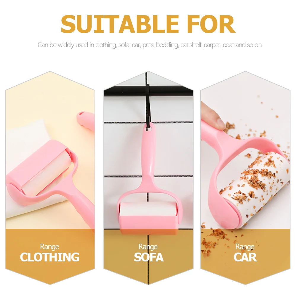 12 шт. роликовые наклейки для удаления меха портативные ролики ворса домашних