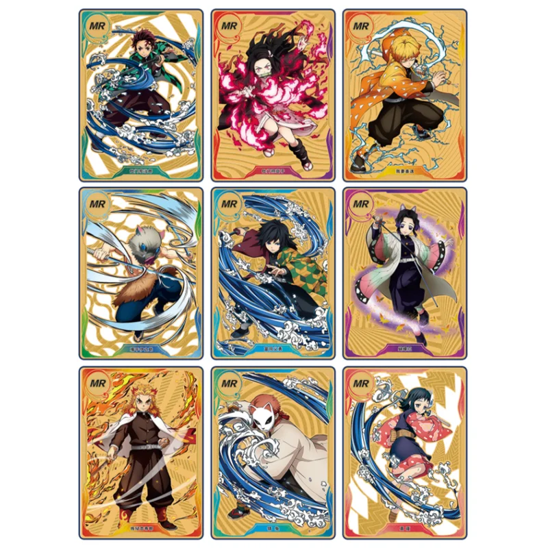 Оригинальные Карты рассеивателя демонов Flash Ultra Card Tanjirou Nezuko аниме игрушка