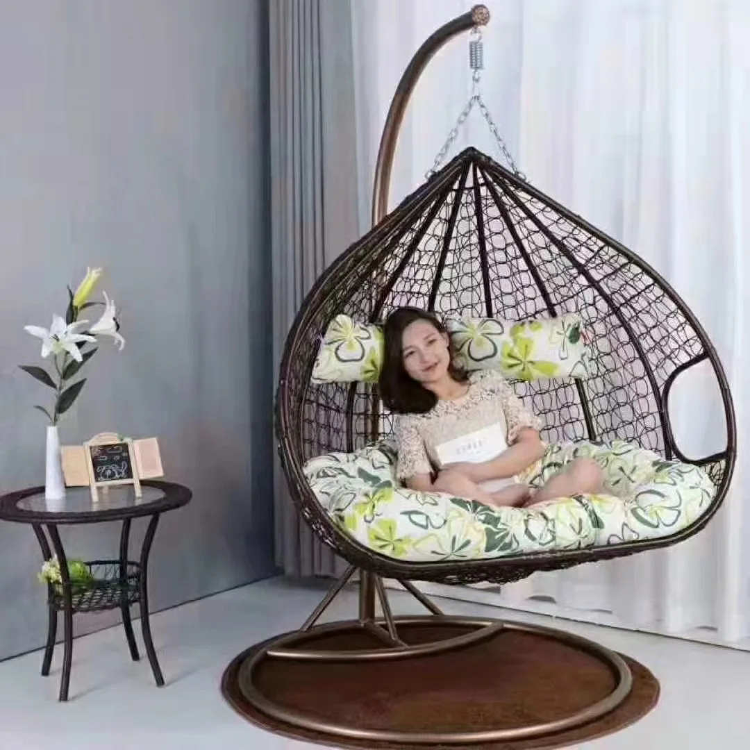 

Outdoor hanging chair, balcony, household hanging basket, rattan woven furniture
