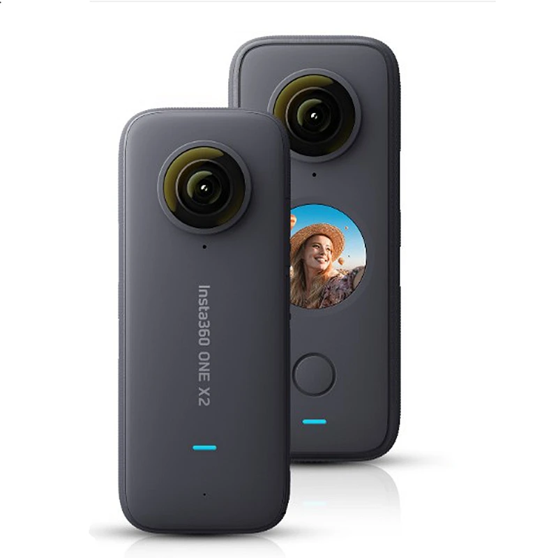 

Insta360 ONE X2 5.7K 30fps LCD Touch Screen 10m Body Waterproof HDR APP Editing Panoramic Action Camera