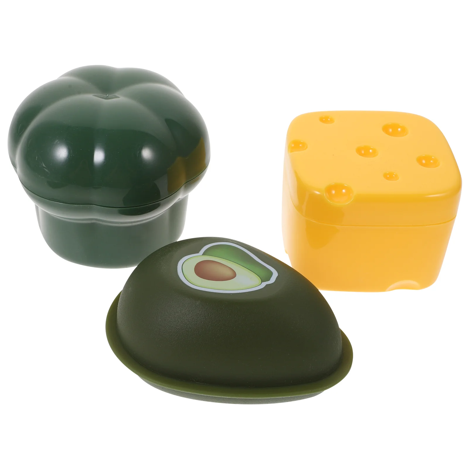 

3pcs Kitchen Crisper, Seal Containers Vegetable Storage Bowls for Kitchen Home Restaurant