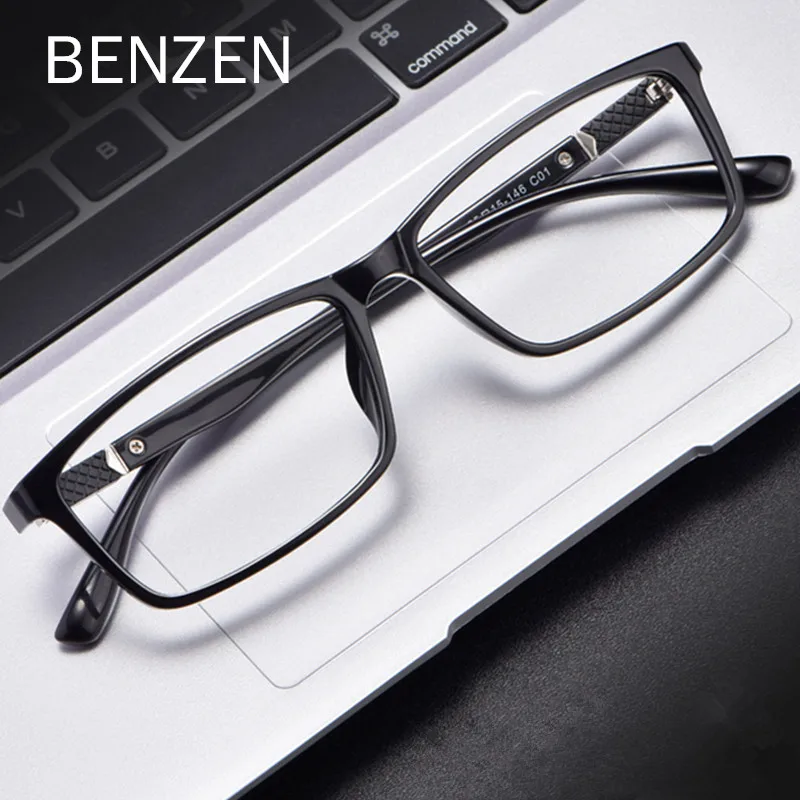 

BENZEN TR90 Prescription Eyeglasses Frame Men Optical Myopia Glasses Frame Women Spectacles Eyewear 5715