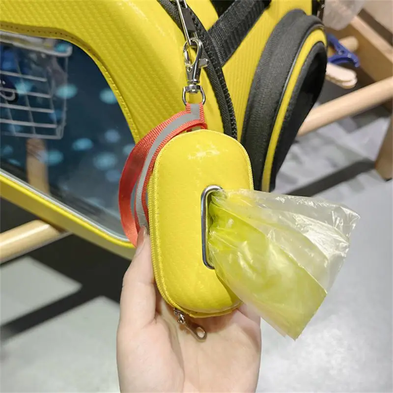 

Dog Poop Bag Black Large Capacity Space Easy To Carry Feel Comfortable Cleanliness Durable Pet Waste Bag Holder Pet Waste Bag