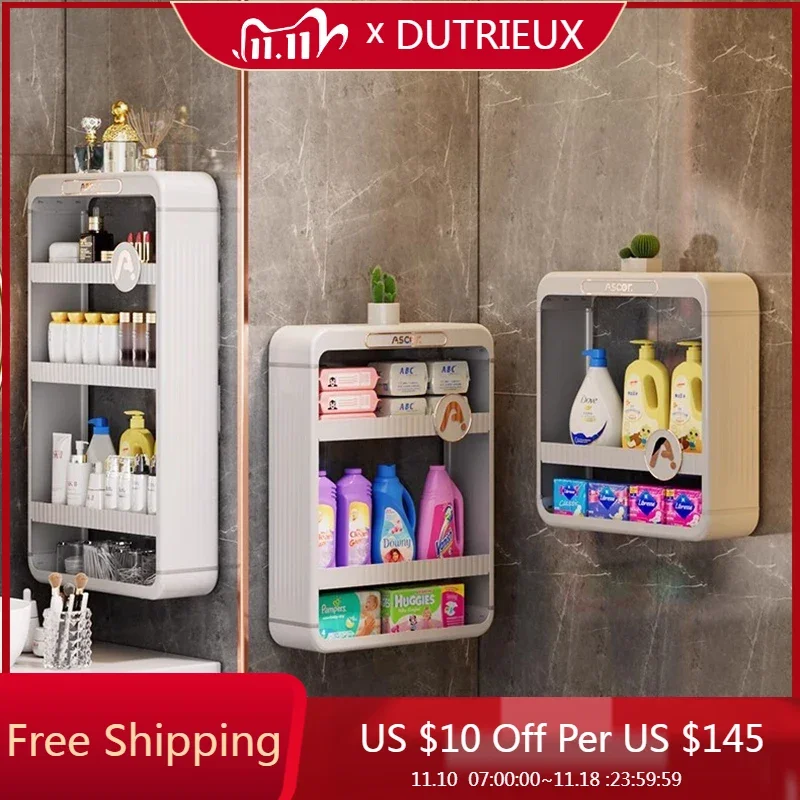 Półki Vanity Szafka łazienkowa Organizator Ściana Perfumy Akcesoria Przegrody nad oszczędzaniem miejsca Gabinete Salon Furniture