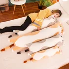 Длинная плюшевая подушка для кошек, 5090 см