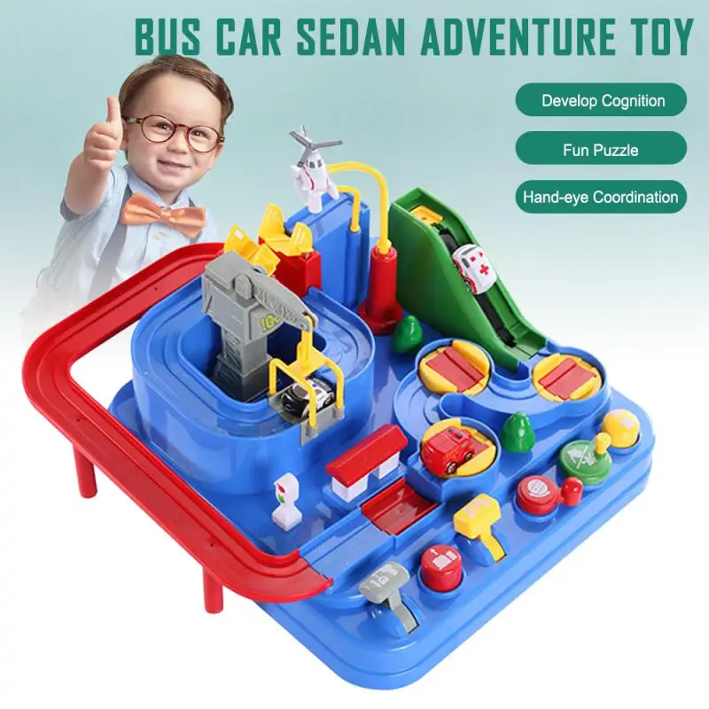 

Steam Car Adventure Game Education Railcar Macaron Color Model Racing Subway Toy Manipulative Rescues For Kids Christmas Gift