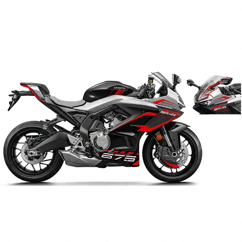 

Для CFMOTO 675SR 675SRR 675SR-R 675 SR мотоциклетная наклейка на весь корпус, графический комплект, наклейки, наклейки, украшения, защитные наклейки