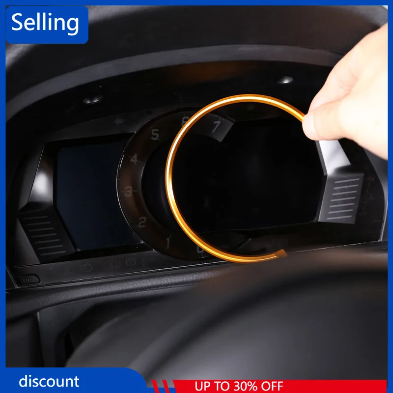 

For Toyota GR Supra A90 2019-2022 Aluminum Alloy Car Interior Dashboard Tachometer Decorative Ring Sticker Car Accessories de