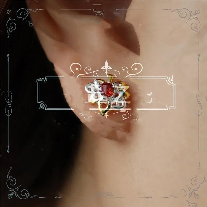 Юань Shen серьги Zhongli серьги-гвоздики для женщин тартаглия модные ювелирные