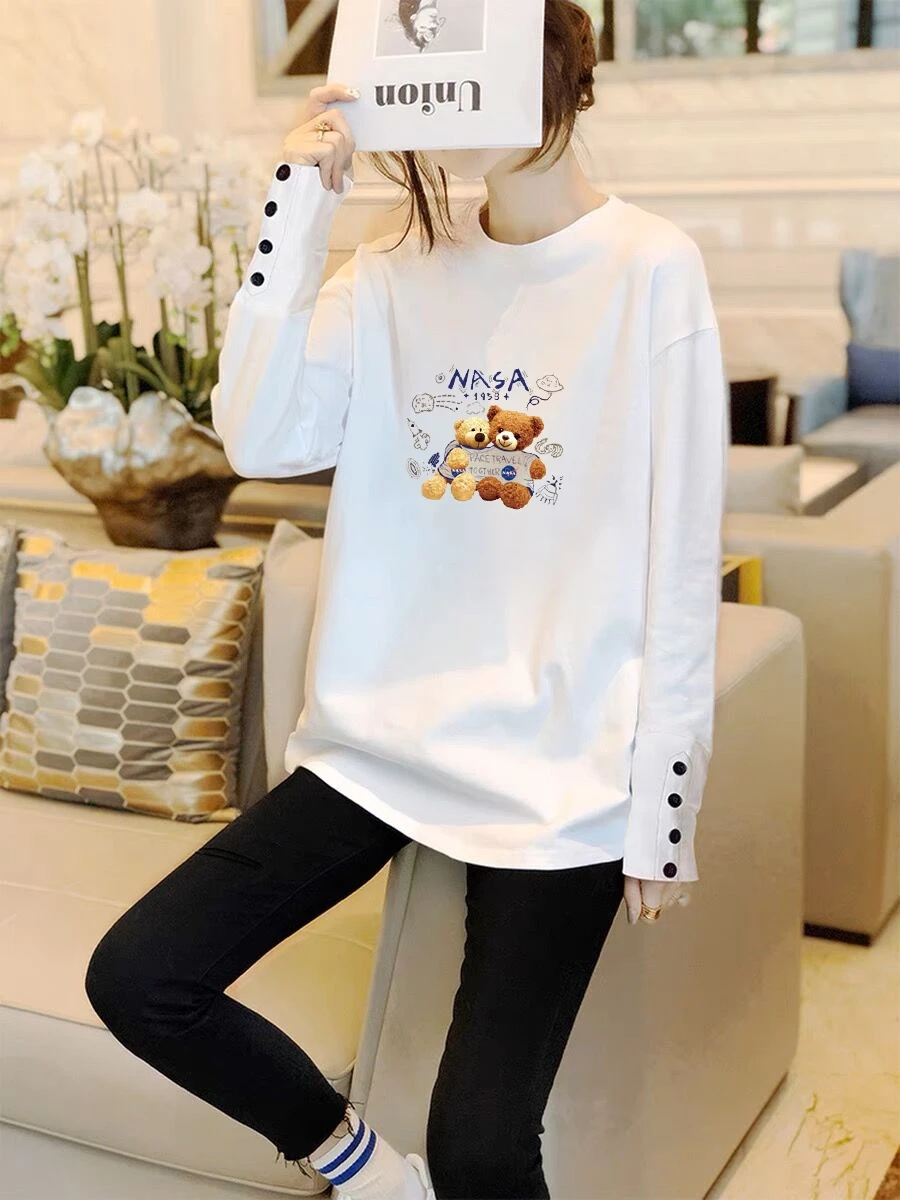 Европейские товары теплая нижняя рубашка на флисовой подкладке женская