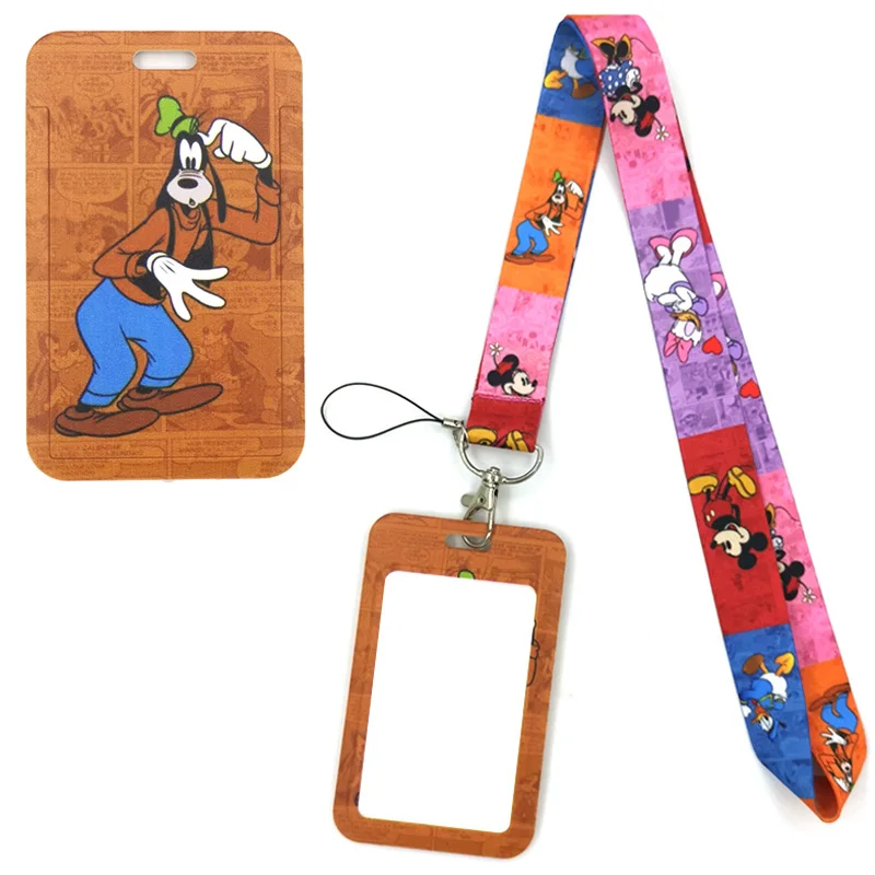 

Цветной креативный шнурок с Микки Маусом рандомный шнурок для студентов подвесной шнурок для телефона значок доступ в метро аксессуары