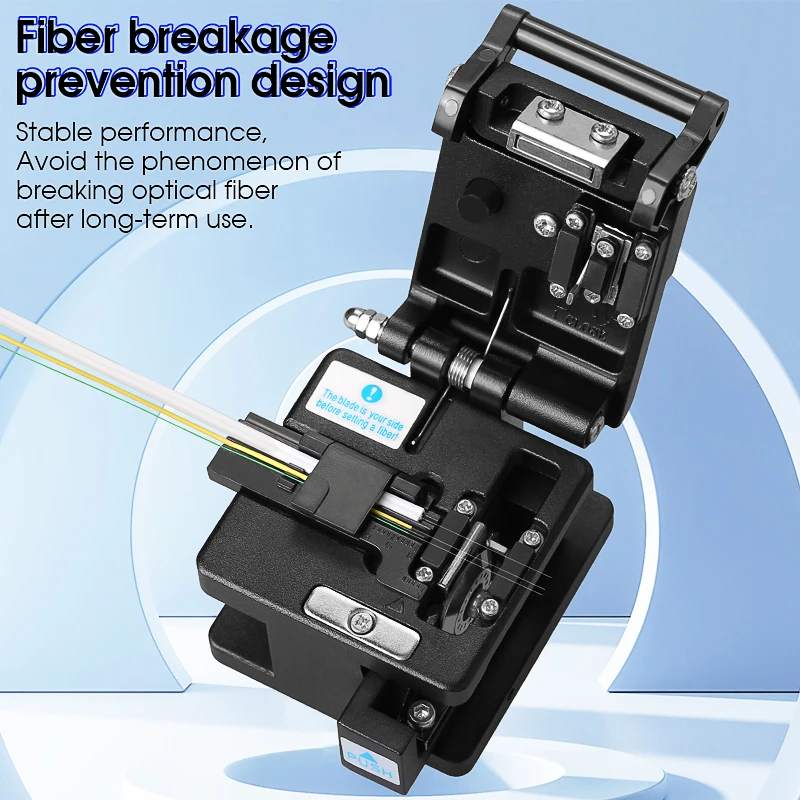 FTTH High Precision Cutting Tool AUA-7S/71S/6S/61S Optical Fiber Cutting Knife Cable Fiber Cleaver Fiber Optic Cutter Cold Melt