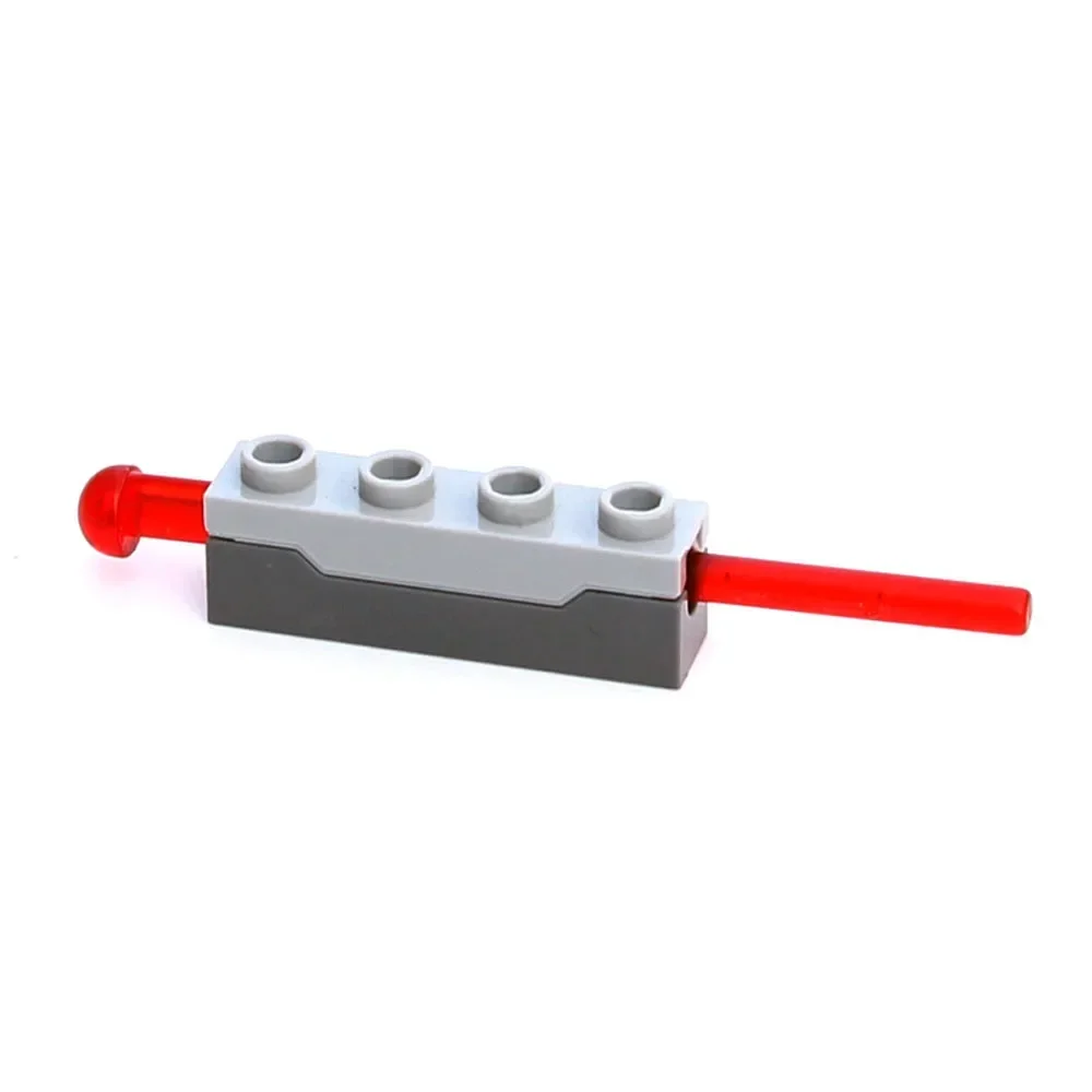 1x4 пусковое устройство + 8 л пулевой механизм стрельбы игрушка MOC строительные
