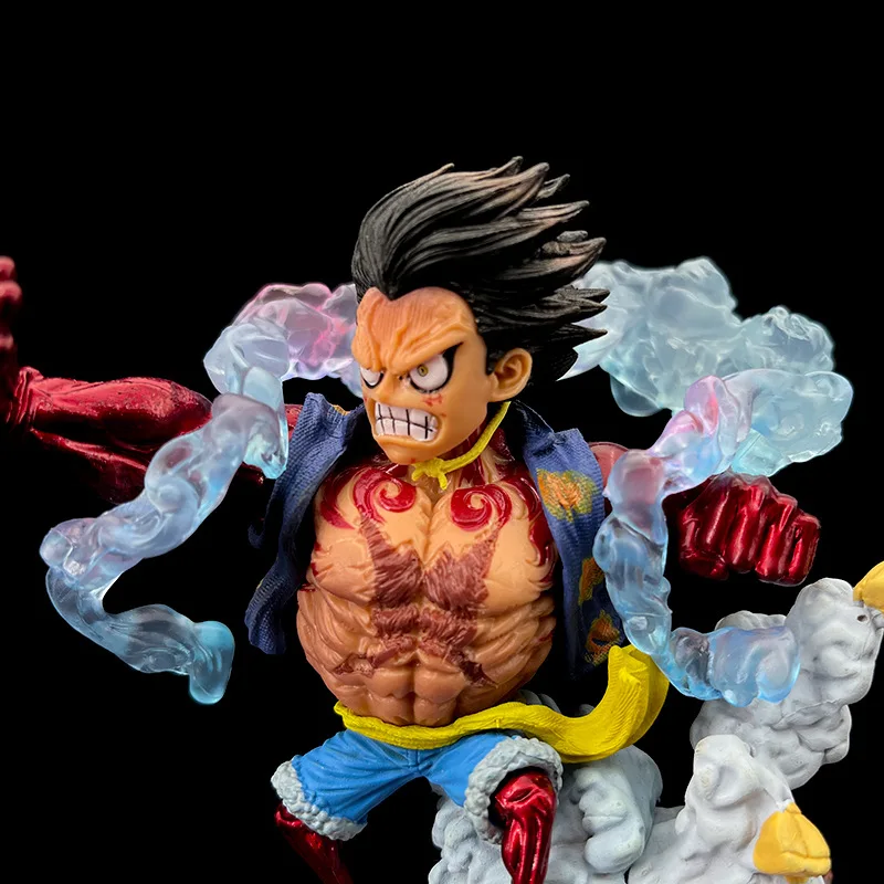 Товар: Фигурка One Piece Action Figure 14 см Аниме Луффи G5 Gear 4 Kong Gun Модель-пальчик для сбора, коллекционная игрушка, подарок на Рождество.
