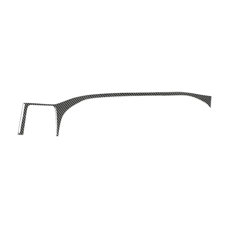 

For Dodge Challenger 2008-2014 Carbon Fiber Central Control Interior Dashboard Panel Trim Sticker Cover