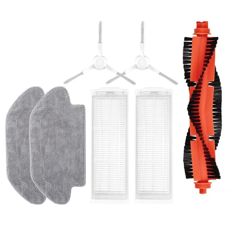 

Main Side Brush Hepa Filter Mop Cloths Rag For Xiaomi Robot Vacuum Mop 2S Cleaner XMSTJQR2S Replacement Parts