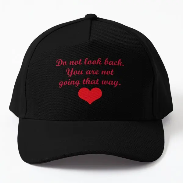 

Do Not Look Back Baseball Cap Hat Sun Casquette Hip Hop Outdoor Czapka Summer Casual Sport Bonnet Women Black Solid Color