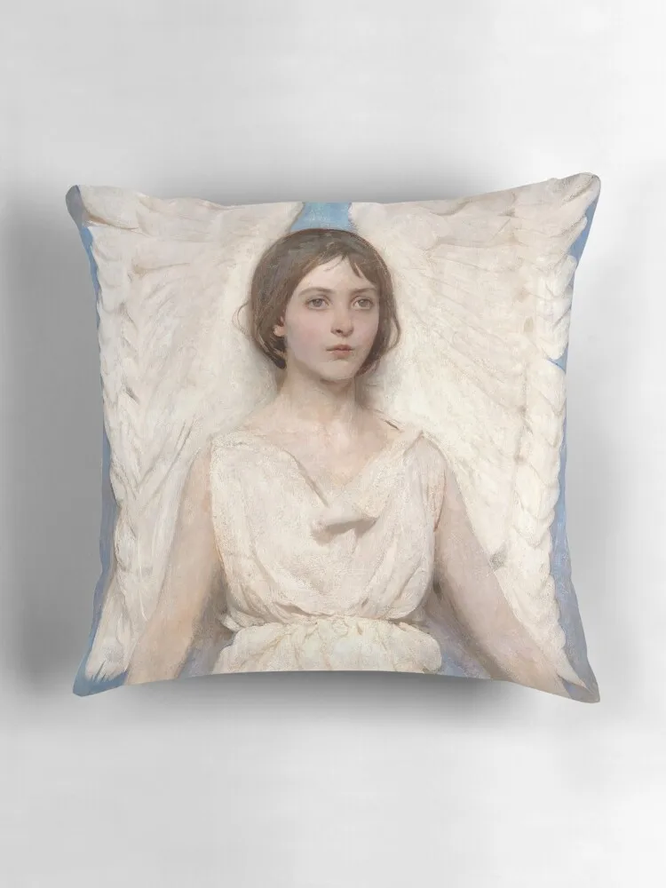 Декоративная мраморная Подушка Angel by Abbot Handerson Thayer