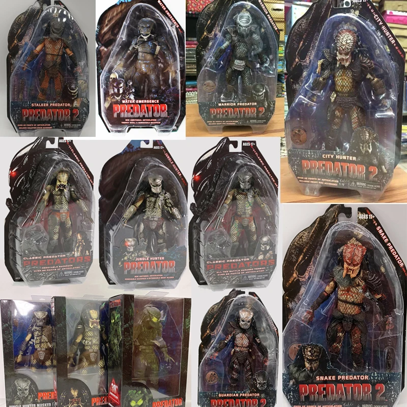 NECA Охотник джунглей демон водопад город охотник воин потерянный Кабан змея