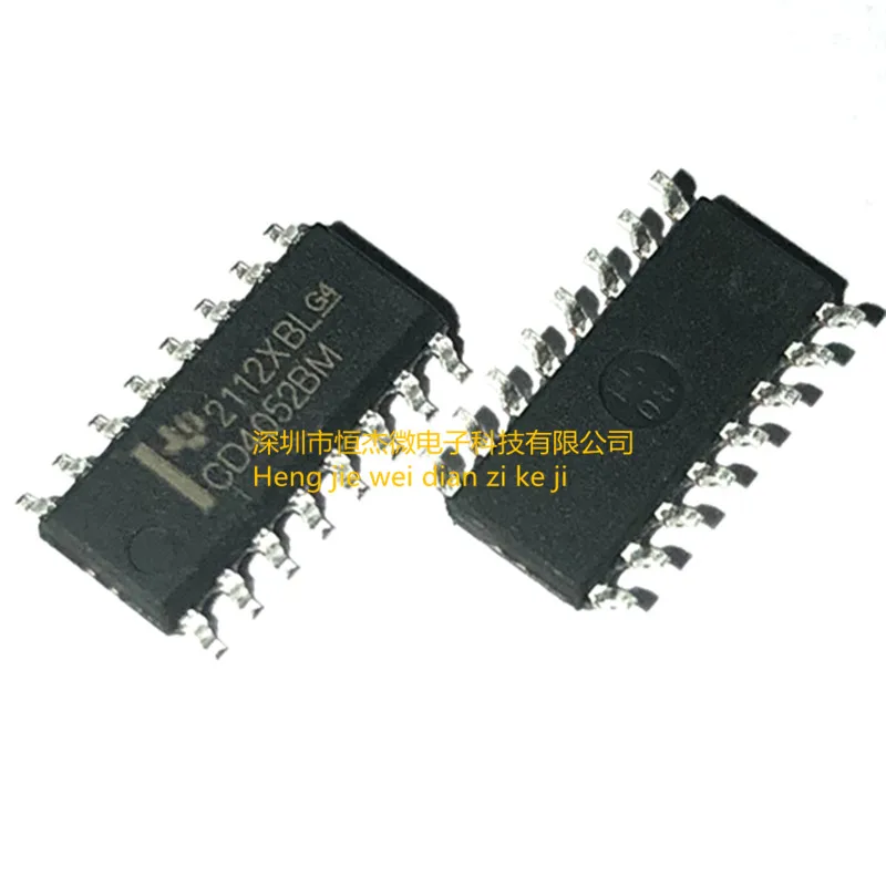 

10pcs/ New imported original CD4052BM SMD SOP-16 multiplexer CD4052