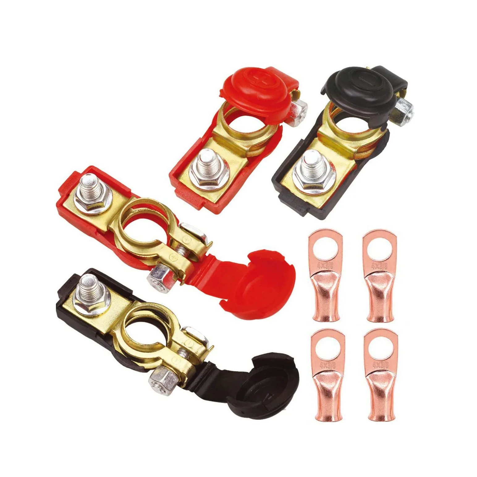 

Battery Cable Terminal Clamp Connector for Car Trunk RV Ship Truck Camper All Terrain Vehicle UTV Vehicle