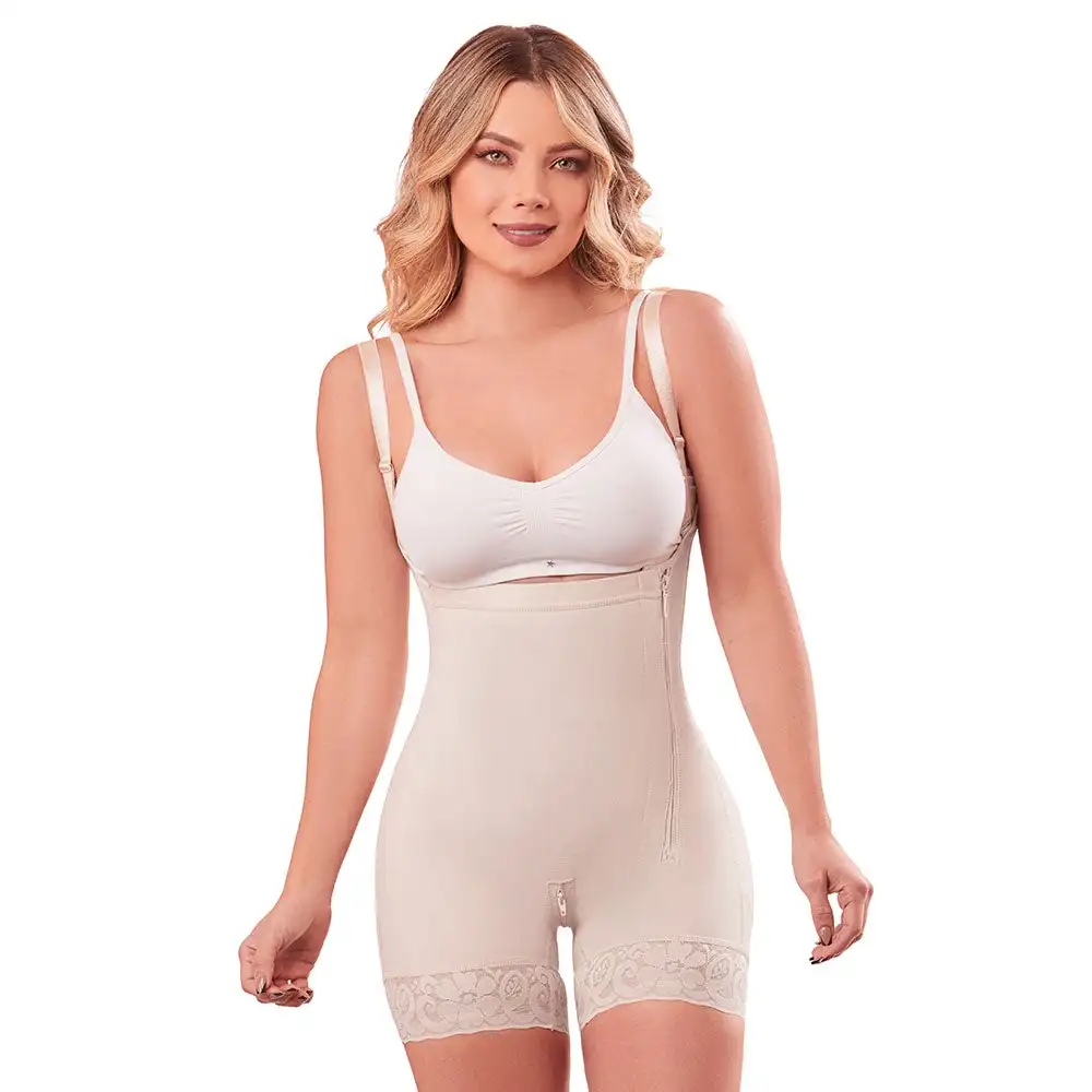 Shoulder Strap Shape Pants Body Shaper for Women Compression Garment Breathable Body Shaper for Women, Tummy Control Shapewear w