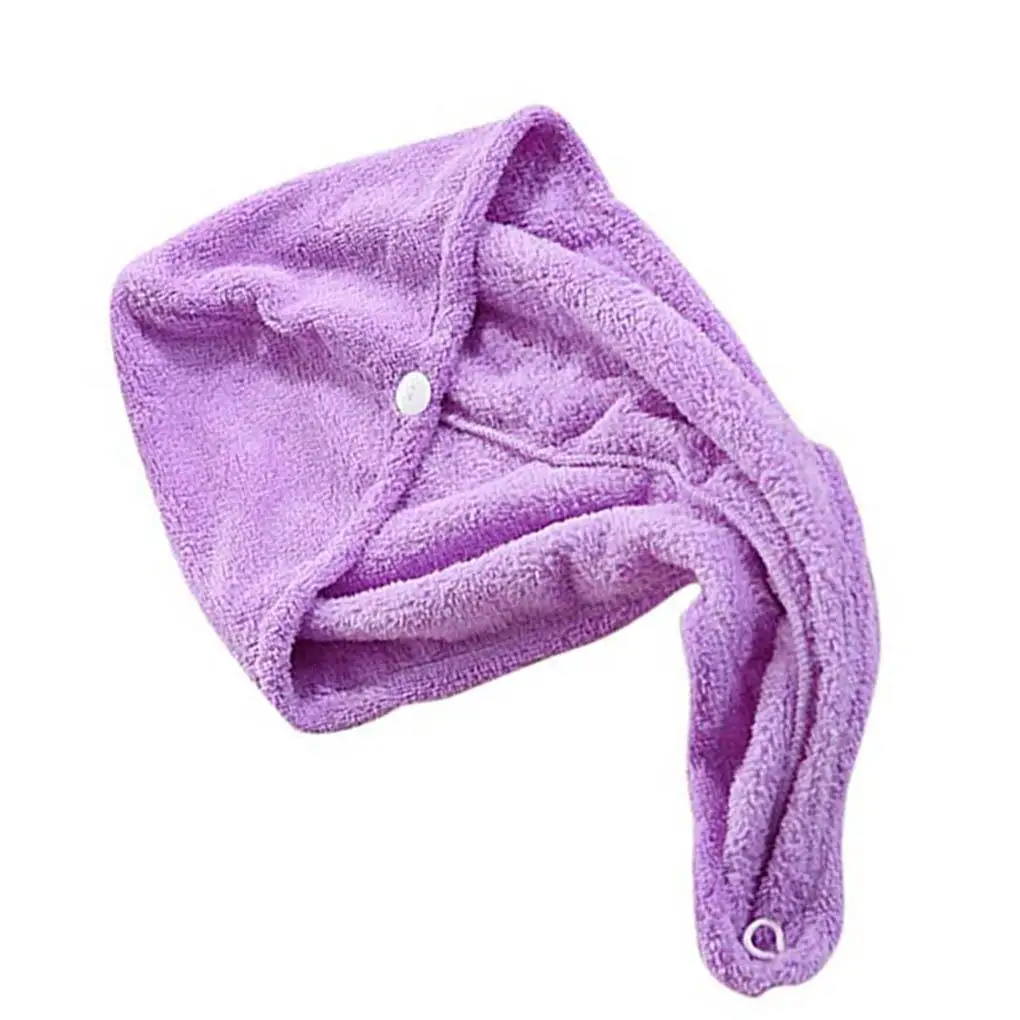 

Magic Microfiber Quick Dry Hair Dryer Towel Bath Wrap Hat Quick Hat Headscarf Drying