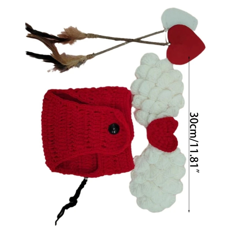 Реквизит для фотосессий новорожденных костюм с крыльями ангела одежда