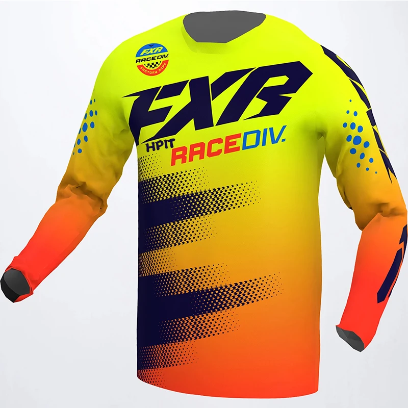 

Новинка 2022, для мотокросса, горного велосипеда MX, горного велосипеда DH Maillot, Мужской Быстросохнущий Джерси, гоночный hпитfxr