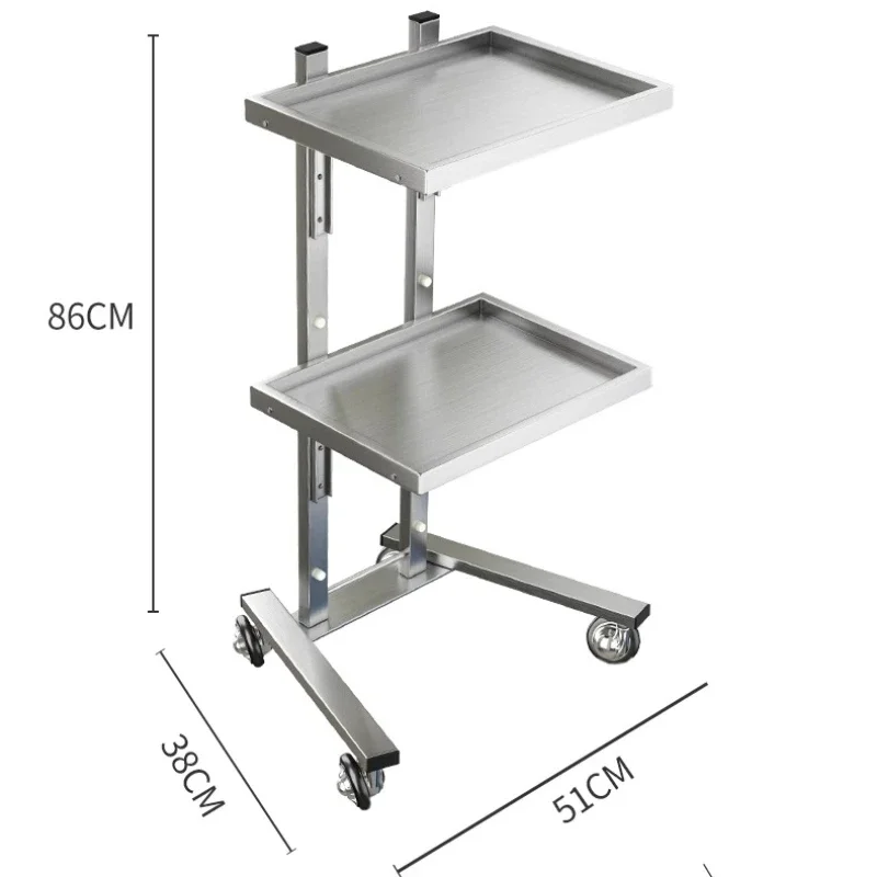 Складная тележка для инструментов салона парикмахерской оборудование мебель