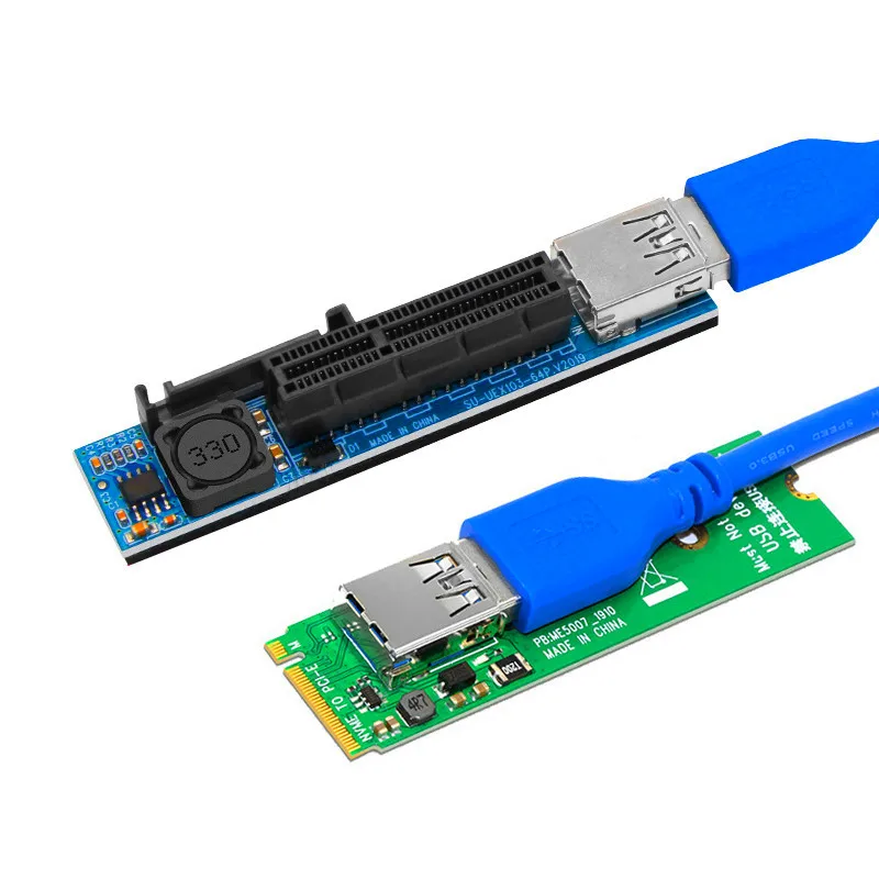 

Райзер NVME M.2-PCI-E X4 с кабелем USB 3,0, 60 см