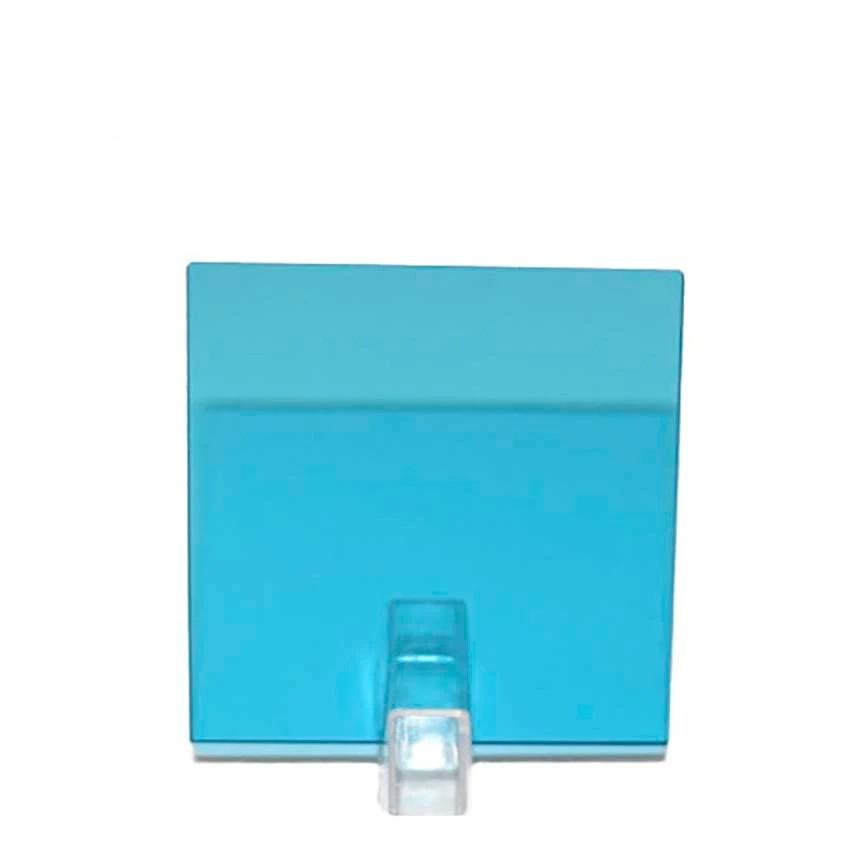 

Blue and Blue Color Filter Qb11 / Bg14 Blue Filter Selection Absorption Glass Photography Filter