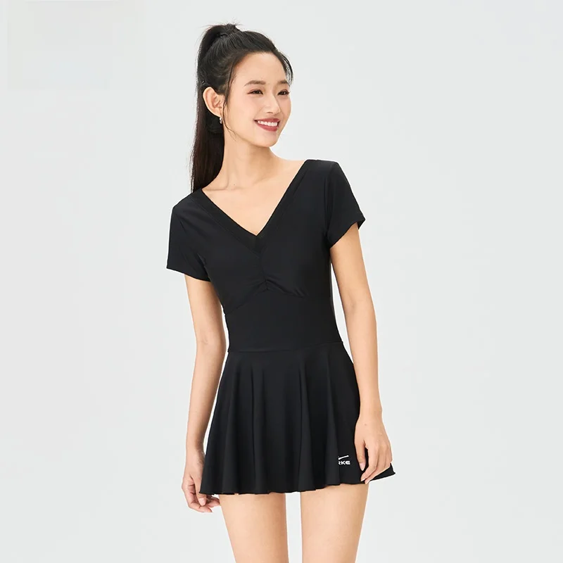 Женский купальник Hongxing Erke новинка 2023 консервативный цельный для бассейна