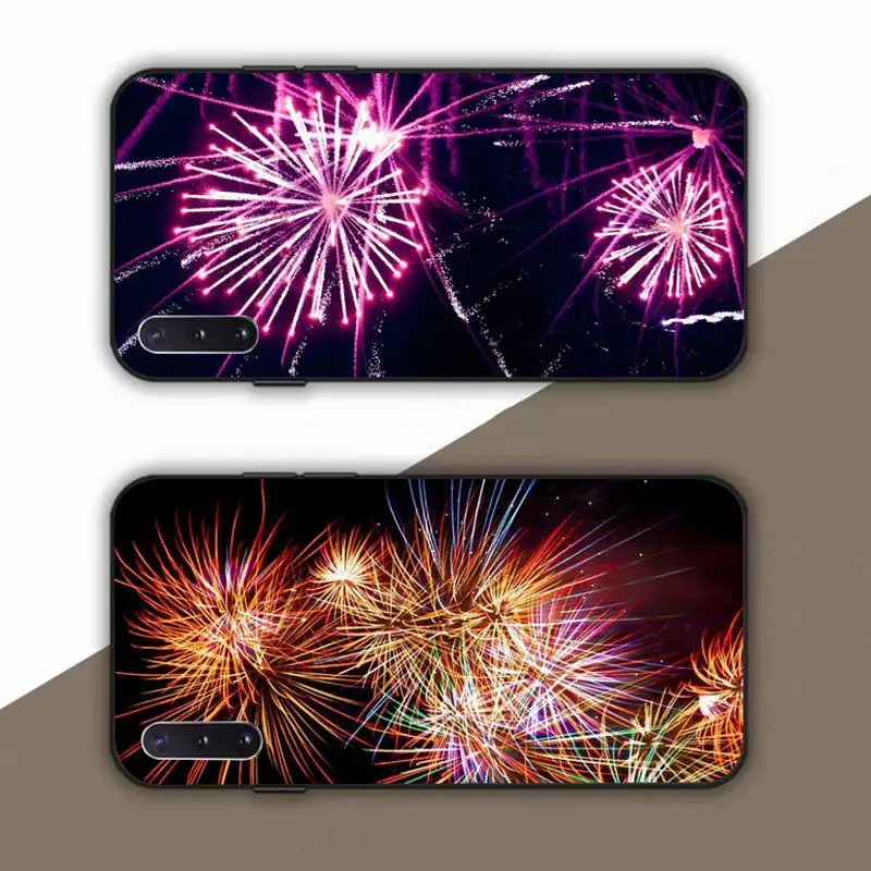 

Fireworks Phone Case for Samsung Note 5 7 8 9 10 20 pro plus lite ultra A21 12 72