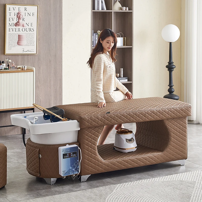 Тайская терапия головы шампунь стул циркуляция воды фумигация парикмахерская