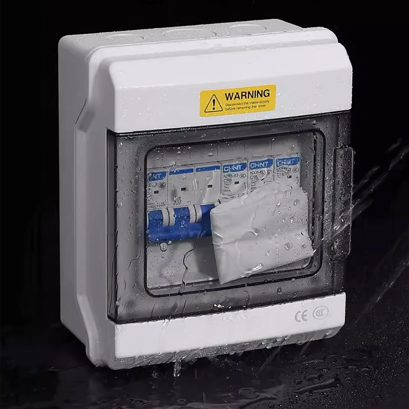 Наружная Водонепроницаемая электрическая распределительная коробка с 4/6/9/12/18/24/36