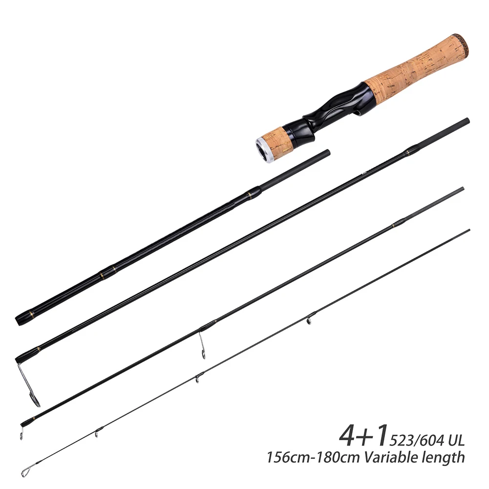 Компактная Удочка для приманки Alien портативная удочка путешествий с