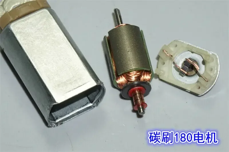 Мини 180 Планетарный мотор-редуктор DC3V 5V 6V 51RPM Медленная скорость Редуктор с