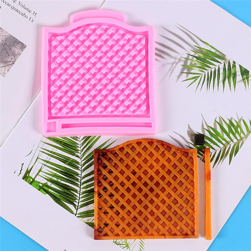 

Силиконовая форма для торта Aomily в форме ромбовидной решетки, форма для шоколада, печенья, мусса, желе, конфет, объемная форма, форма для выпеч...