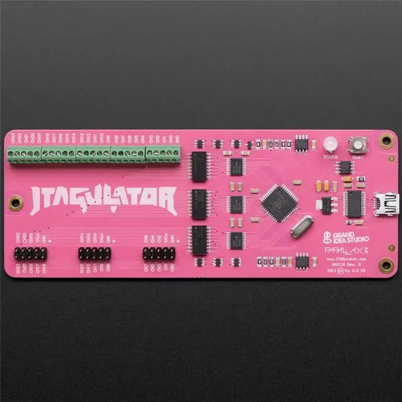 Фото FC-[IANC-AB01] Hamgeek Jtagulator 32115 Интерфейсная плата Jtagulator 32115 с автоматическим определением аппаратных контактов для IoT-систем безопасности №2