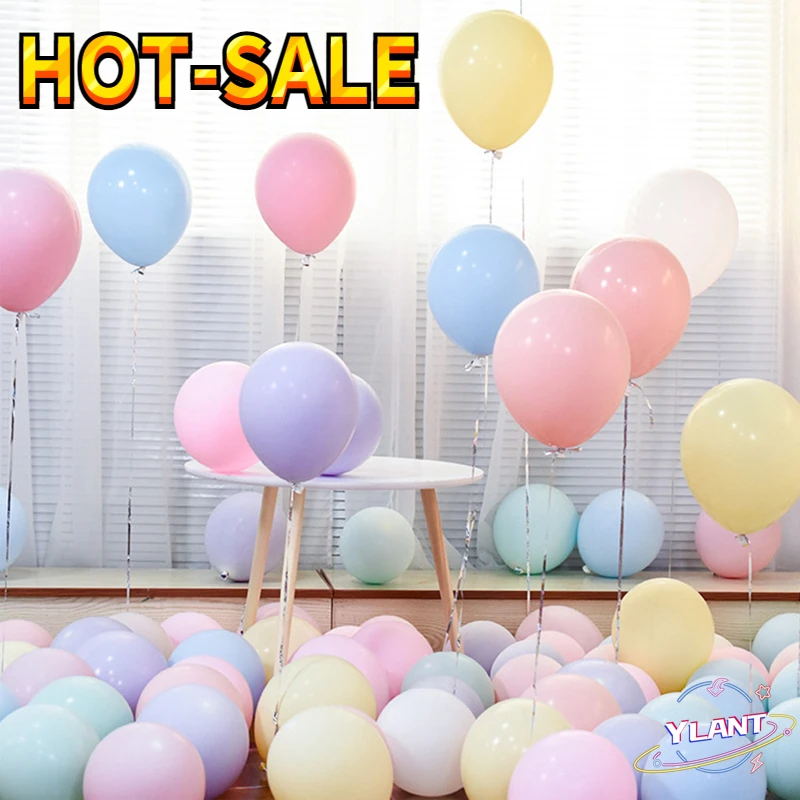 

SWT 10/30/50pcs Macarons Latex Balloons Pastel Candy Wedding Party Birthday Decoration Balloons Baby Shower Decor Air Globos