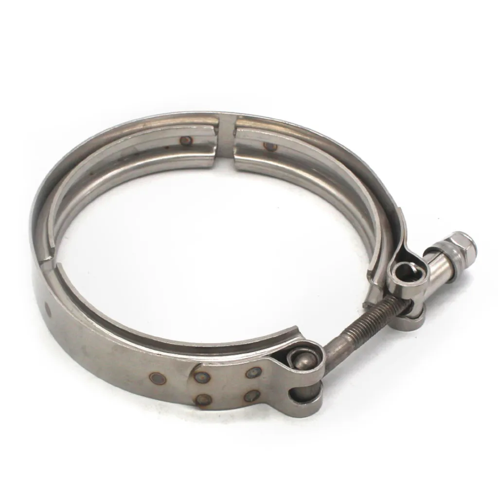 Нержавеющая выхлопная труба с V-образным фланцевым зажимом HX Hy35 для 4 375 дюйма