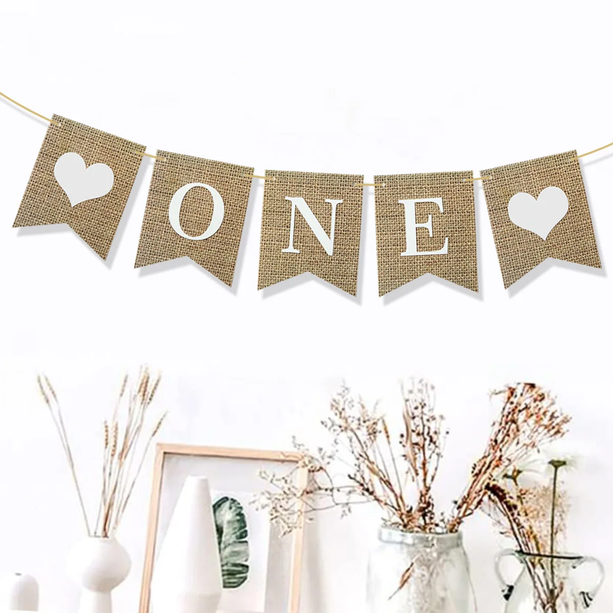 1 комплект баннер на первый день рождения для детей