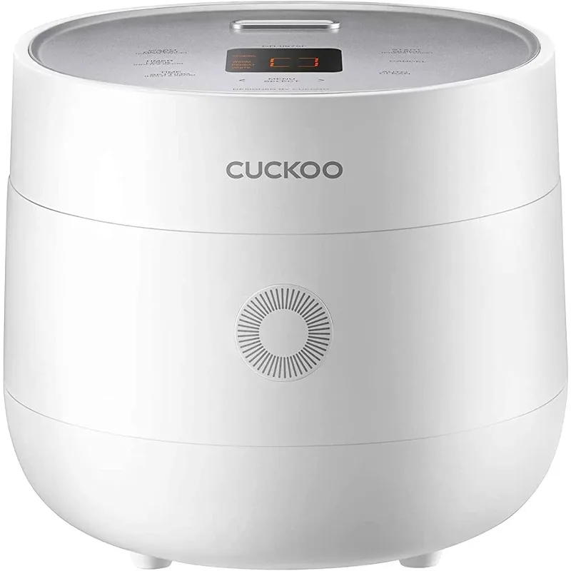 

CUCKOO CR-0675F | 6-Cup (Uncooked) Micom Rice Cooker | 13 Menu Options: Quinoa, Oatmeal, Brown Rice & More, Touch-Screen,