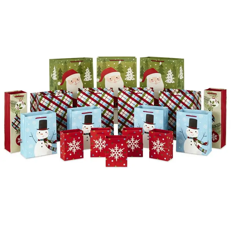 

Colors Christmas Gift Bags, 18 Count