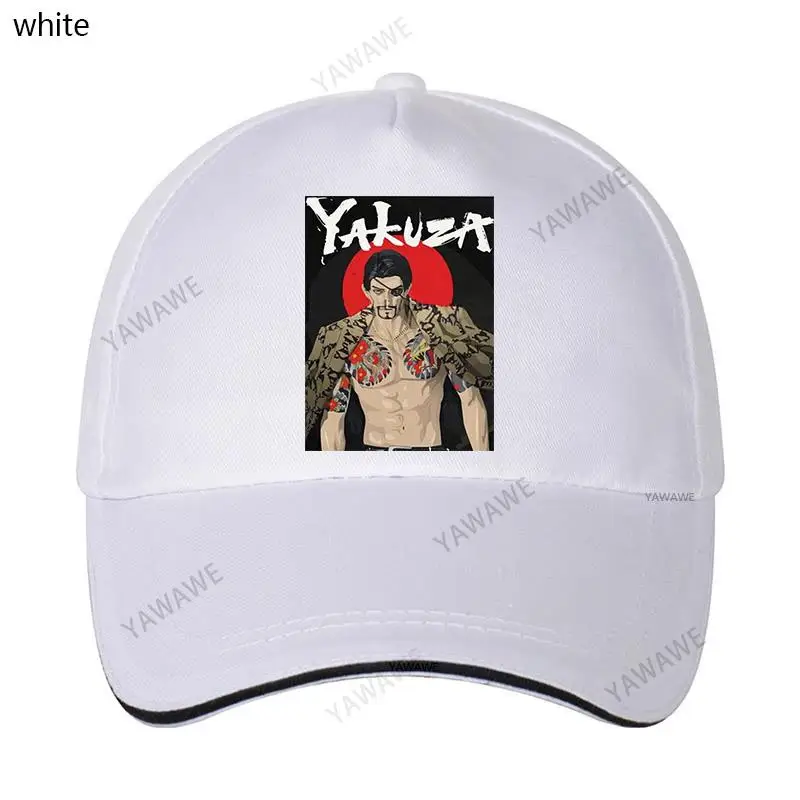 

Yakuza Japan Dragon Gangster Videogame Snapback Caps Men Cotton Dad hat Majima Goro Baseball Cap Printed Solid Sunhat