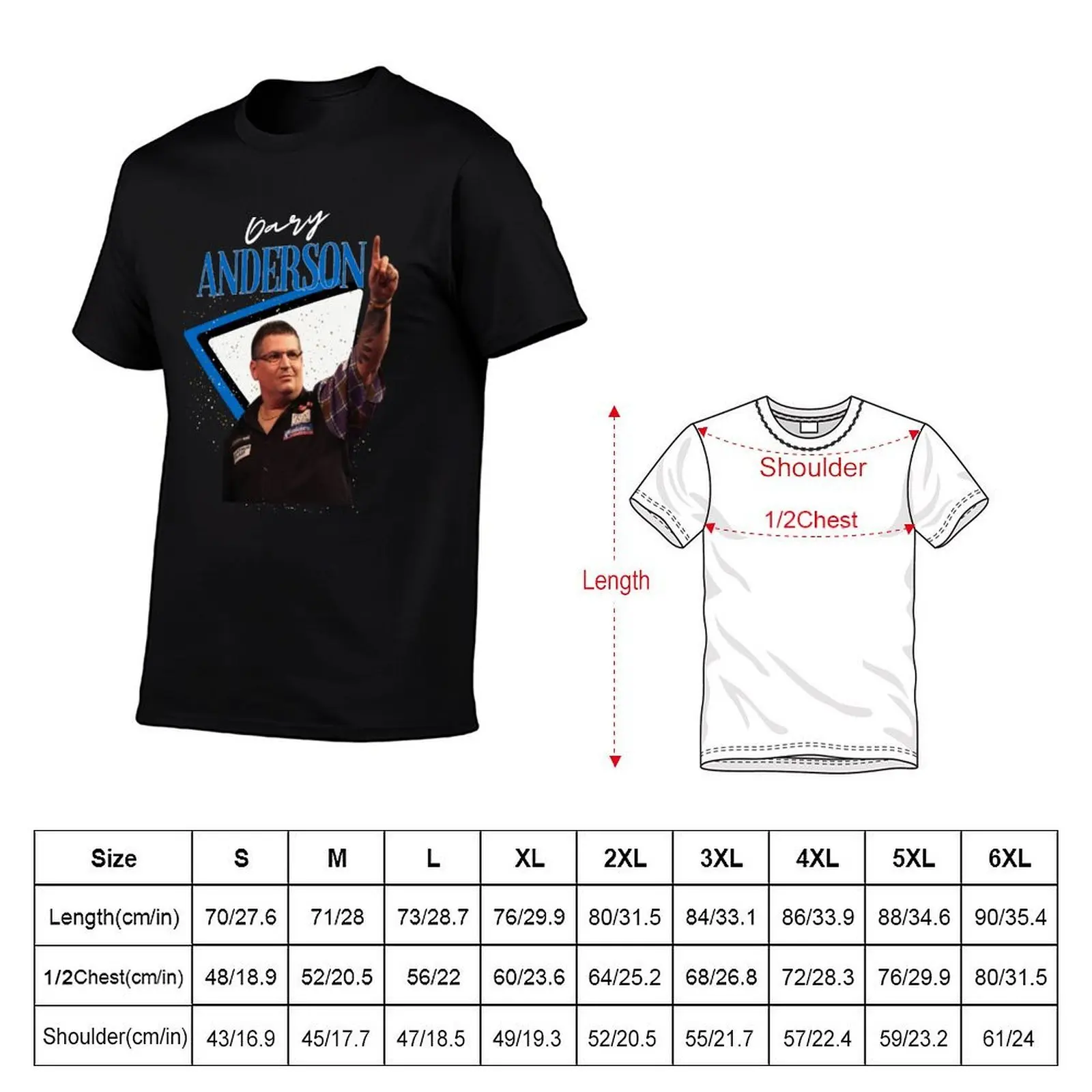 Футболка Gary Anderson Darts PDC 2022 - Ian White, командная футболка Gary Anderson Darts, эластичная ткань, комфортная футболка. (art.: 3920dd0ff1749) - 3920dd0ff1749