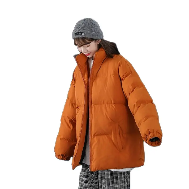 2023 Men‘s Harajuku Warm Parka Coat Winter Jacket Man Streetwear Hip Hop Parka Loose Clothes Solid Men Women Jackets Coat M-5XL