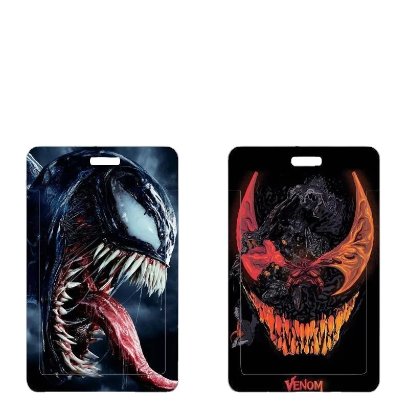 Venom PVC держатель для карт Marvel классический фильм студенческий Чехол подвесной