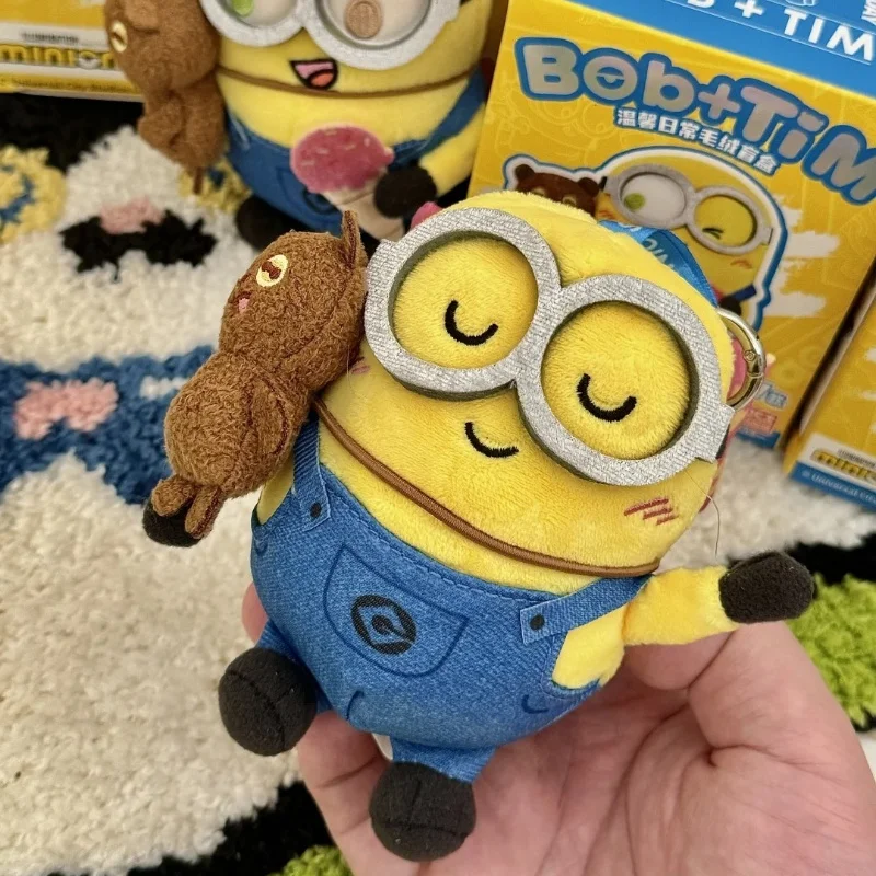 Подлинные Миньоны Боб и Тим медведь теплые пушистые ежедневные плюшевые